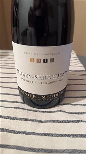 Burgundi Morey-Saint-Denis Premier Cru Lignier Michelot Les Chenevery 2017