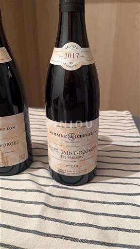Burgundija Nuits-Saint-Georges Premier Cru Domaine Robert Chevillon Les Pruliers 2017