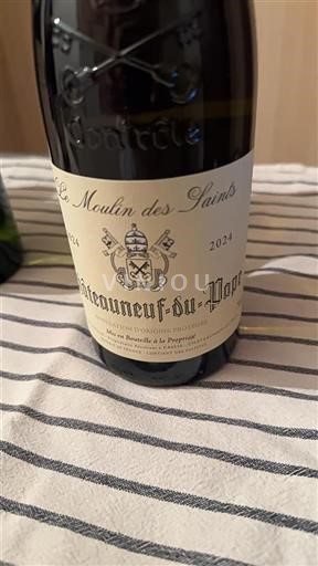 Valle del Ródano Châteauneuf-du-Pape. Le Moulin des Saints 2024