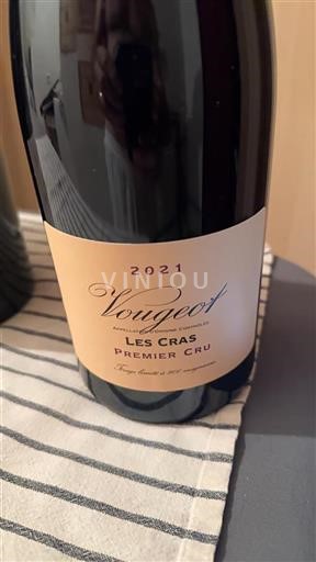 Bourgogne Vougeot Premier Cru Les Cras 2021