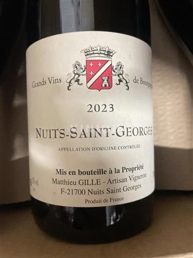 Burgundsko Nuits-saint-georges Matthieu Gille 2023