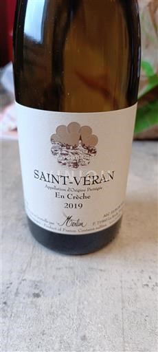 Burgundi Saint-Véran Merlin En Crèche 2019