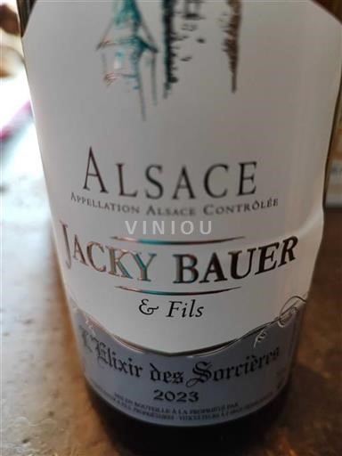 Alsace Jacky Bauer & Fils L'Élixir des Sorcières 2023