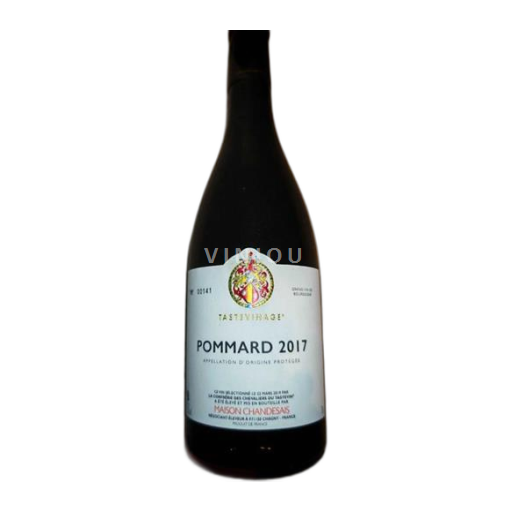 Burgundi Pommard Maison Chandesais Tastevinage 2017