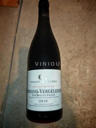 Bourgogne Pernand-Vergelesses Pierre Gruber Les Belles Filles 2018
