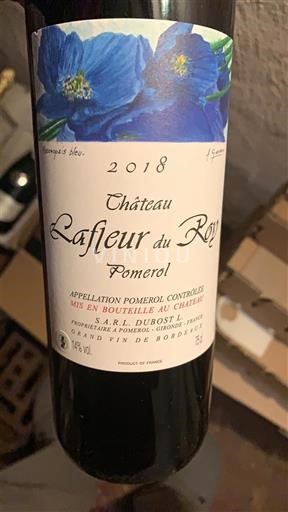 Bordeaux Pomerol Lafleur du Roy 2018