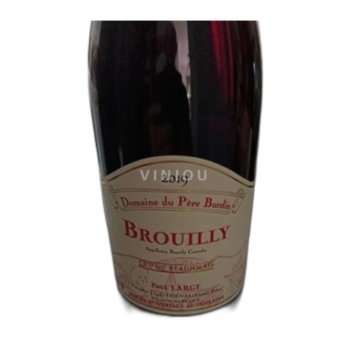 Beaujolais Brouilly Domaine Père Burdin 2019