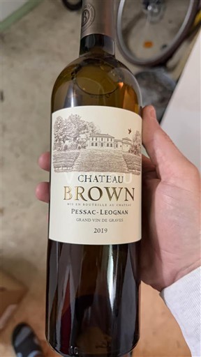 Bordeaux Pessac-Léognan Château Brown 2019