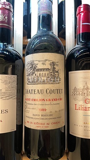 Bordeaux Saint-Émilion Grand Cru Grand Cru Coutet 1989