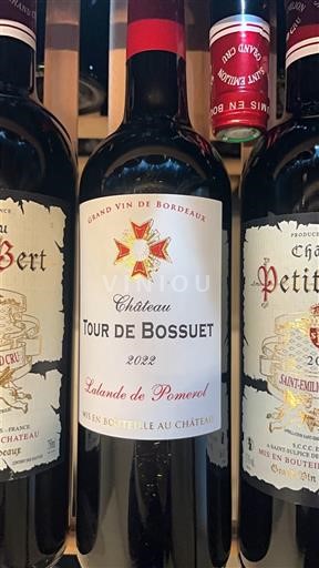 Bordeaux Lalande-de-Pomerol Château Tour de Bossuet 2022