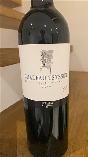 Burdeos Saint-Émilion Gran Cru Grand Cru Château Teyssier 2018