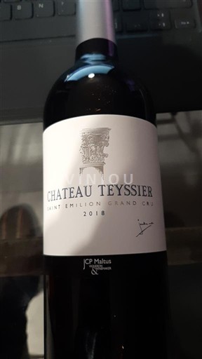 Bordeaux Saint-Émilion Grand Cru Grand Cru Château Teyssier 2018