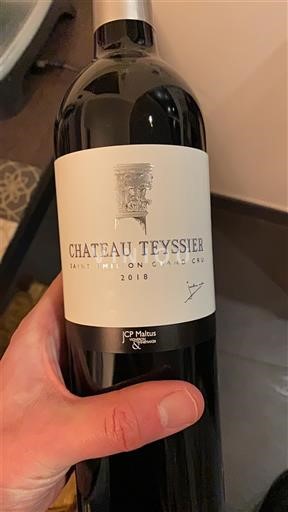 Bordeaux Saint-Émilion Grand Cru Grand Cru Château Teyssier 2018