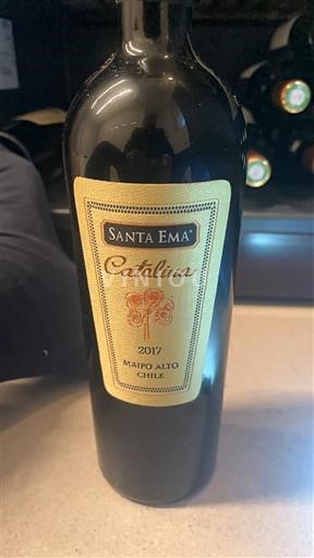 Thung lũng Maipo Maipo Alto Santa Ema Catalina 2017