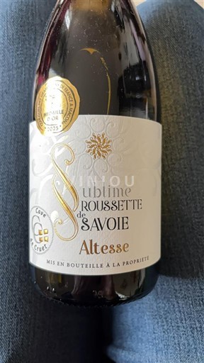 Savoie and Bugey Roussette de Savoie Cave de Cruet Sublime 2024