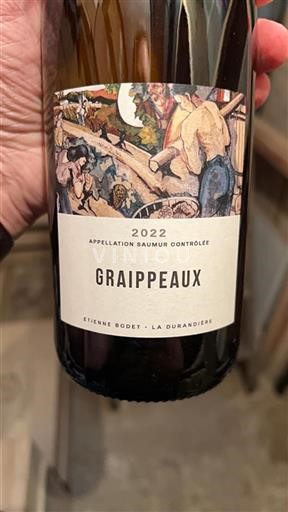 Údolí Loiry Saumur Etienne Bodet - La Durandière Graippeaux 2022