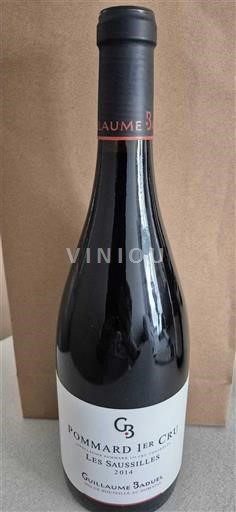 Burgundi Pommard Premier Cru Domaine Guillaume Baduel Les Saussilles 2014