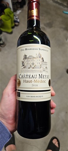Bordeaux Haut-Médoc Château Meyre 2018