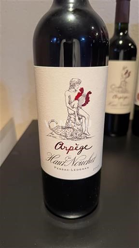 Bordeaux Pessac-Léognan Haut-Nouchet Arpège Icke årgångsbetecknad