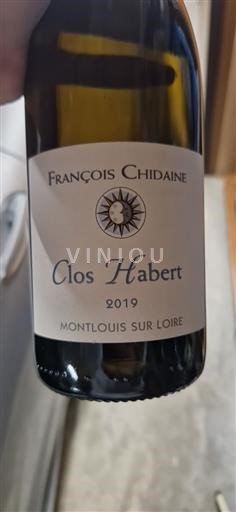 Loire-dalen Montlouis-sur-Loire François Chidaine Clos Habert 2019