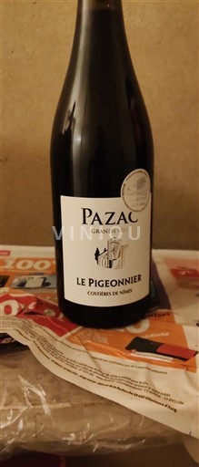 Thung lũng Rhône Costières-de-nîmes Domaine Pazac Le Pigeonnier 2023