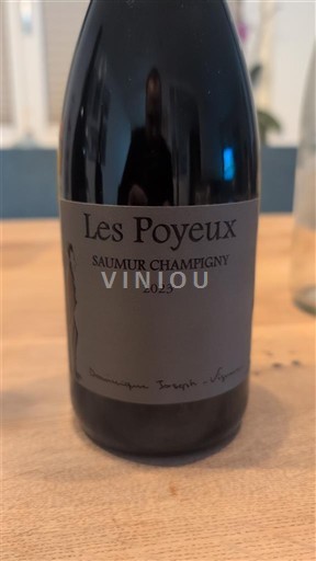 Loiren laakso Saumur-champigny Les Poyeux 2023