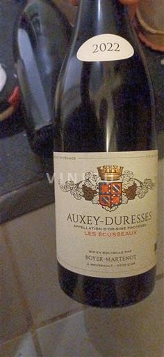 Bourgondië Auxey-Duresses Boyer Martenot Les Écusseaux 2022