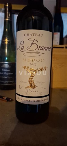 Bordeaux Médoc Château La Branne 2019