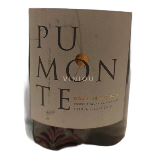 Corsica Calvi Domaine d'Alzipratu Pumonte 2018