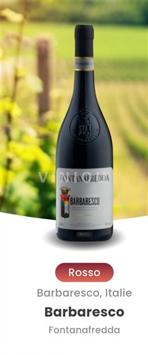Piemonte Barbaresco Fontanafredda Barbaresco 2017