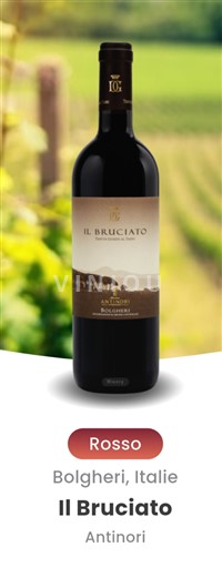 Toscana Bolgheri Antinori Il Bruciato 2021