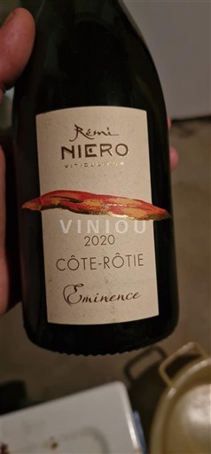 Vallée du Rhône Côte-rôtie Rémi Niero Eminence 2020