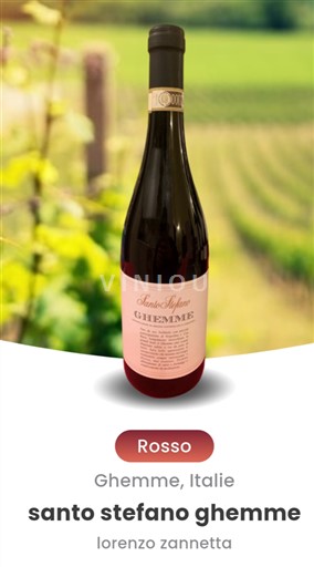 Piamonte Ghemme Santo Stefano Ghemme 2019