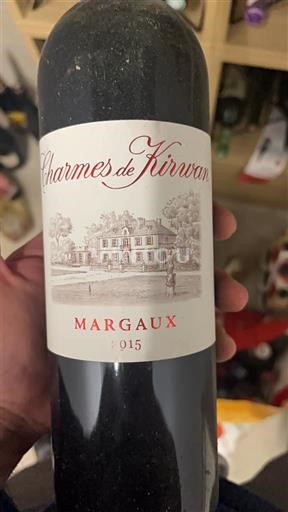 Bordeaux Margaux Kirwan Charmes de Kirwan 2015
