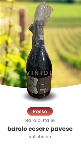 Piemonte Barolosta Cesare Pavese 2018