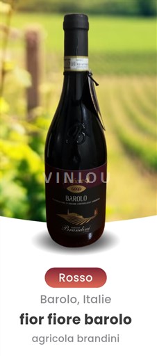 Piemonte Barolo Agricola Brandini fior fiore 2016