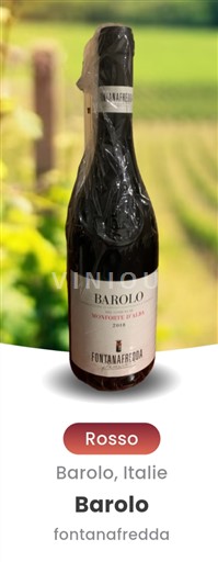 Piemonte Barolo Fontanafredda Monforte d'Alba 2018