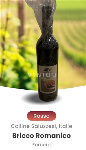 Piedmont Wines Colline Saluzzesi Fornero Bricco Romanico 2018