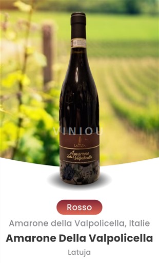 Vêneto Amarone della Valpolicella La Tùja 2020