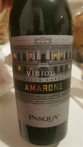 Veneto Amarone della Valpolicella Pasqua Black Label 2021
