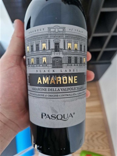 Vêneto Amarone della Valpolicella Pasqua Black Label 2021
