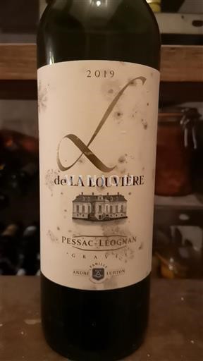 Burdeos Pessac-Léognan Château La louviere 2019