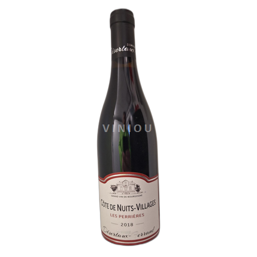 Burgundija Côte de Nuits Villages Desertaux Ferrand Les Perrières 2018