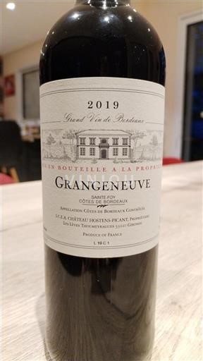 Bordeaux Nicht spezifiziert Château Hostens-Picant Grangeneuve 2019