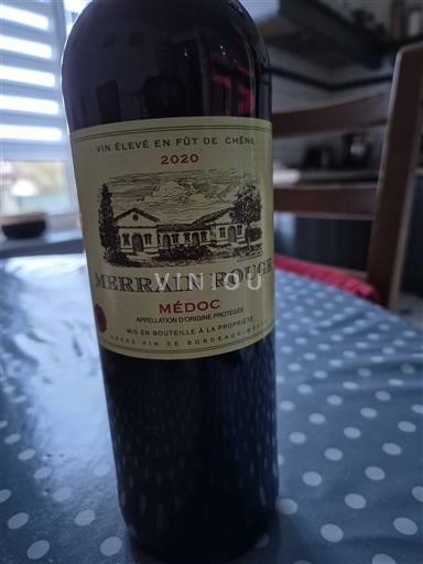 Bordoja Médoc Fût de chêne, médaille d'or PARIS 2022 Merrain rouge 2020
