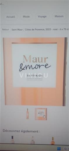 Provence Côtes-de-Provence Château Saint-Maur Maur & More 2023