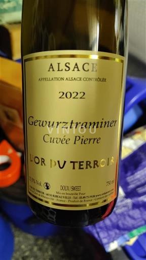 Alsace Grand Cru L'Or du Terroir Pierre 2022
