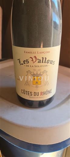 Rhône-dalen Côtes-du-Rhône Famille Lançon Les Vallons 2022