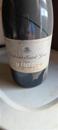 Provence Coteaux d'Aix-en-Provence Domaine Saint Jean 2018