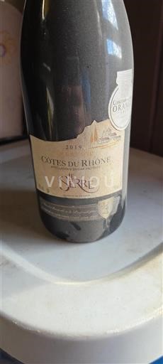 Rhônen laakso Côtes-du-rhône Le Serre Prestige 2019